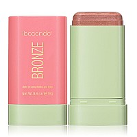 Fyeboo Multiuse Makeup Blush Stick Cream Blush Stick Tinted Solid Moisturizer Stick For Cheek Eyes Lips Waterproof Natur