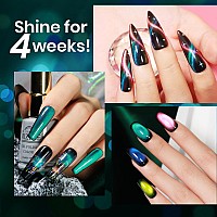 Mizhse 9D Smooth Cat Eye Gel Nail Polish Galaxy Magnetic Gel Polish Galaxy Holographic Gel Polish Soak Off Gel Nail Polish For