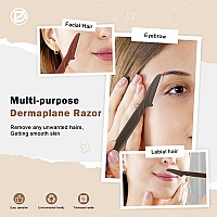 D 6 Pcs Eyebrow Razordermaplane Razorface Razors For Womendermaplaning Tool For Face3 Colors Facial Hair Shavers With Precis