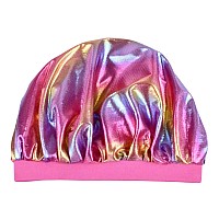 Kids Bonnets For Girls Curly Hair Kids Satin Sleep Cap For Girls Hair Cover For Sleeping Night Cap For Kids Little Girls