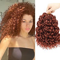 Gogo Curl Crochet Hair 10 Inch Short Curly Crochet Hair For Black Women Beach Curl Water Wave Curly Crochet Braids Hair Deep Wa