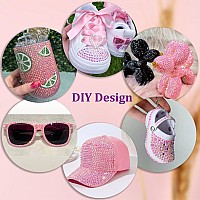 16000Pcs Resin Jelly Rhinestones With Tweezers For Crafting Light Pink Ab 26Mm Mixed Sizes Flatback Gems Bedazzling Crystal F