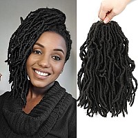 Short Soft Locs 10 Inch 7 Packs Color 4 Faux Locs Crochet Hair Pre Looped Soft Locs Crochet Hair For Black Women10Inch 7 Packs