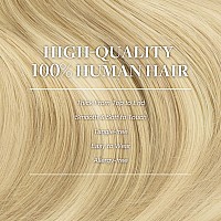 Goo Goo Clip In Hair Extensions Real Human Hair Remy Human Hair Extensions Clip Ins For Women Natural Human Hair 14Inch 150G