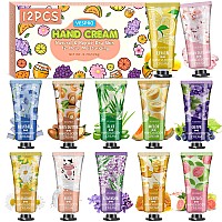 Vespro 12 Pack Hand Cream Gifts Set For Women Bulk Hand Lotion Travel Size For Dry Cracked Hands Mini Hand Lotion For Mothers