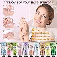 Vespro 12 Pack Hand Cream Gifts Set For Women Bulk Hand Lotion Travel Size For Dry Cracked Hands Mini Hand Lotion For Mothers