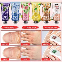 Vespro 12 Pack Hand Cream Gifts Set For Women Bulk Hand Lotion Travel Size For Dry Cracked Hands Mini Hand Lotion For Mothers