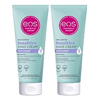 Eos Shea Better Sensitive Skin Womens Shave Cream Fragrancefree 14 Fl Oz 2Pack