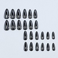 24 Pcs Coffin Press On Nails Long Sunjasmine Fake Nails Glue On Nails Glossy False Nails With Glue Acrylic Nails For Women An