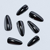 24 Pcs Coffin Press On Nails Long Sunjasmine Fake Nails Glue On Nails Glossy False Nails With Glue Acrylic Nails For Women An