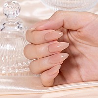 Rarjsm Brownish Pink Rubber Base Gel Nail Polish Nude Skin Tone Rubber Base Gel For Nails Natural Nude Color French Manicure Bru