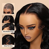 Nadula Pre Everything Glueless 13X4 Precut Lace Front Wig Human Hair Kinky Curly 1St Eve 0Glue Lace Frontal Wig With 3D Dome C