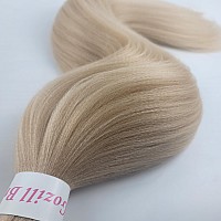 Gozill Ash Blonde Braiding Hair Pre Stretched Kanekalon Braiding Hair Extension 26 Inch Synthetic Fake Hair For Braiding Pack O