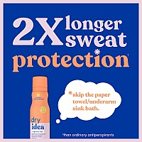 Dry Idea Dry Spray Deodorant Antiperspirant 2X Longer Sweat Protection 72Hour Odor Protection Fragrancefree Hypoalle