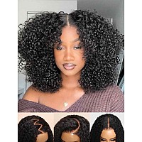 Beauty Forever Preeverything Glueless Frontal Wig 13X4 Kinky Curly Pre Cut Lace Front Wigs Bye Bye Knots Put On And Go Hd Lace