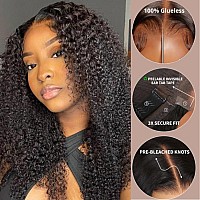 Beauty Forever Preeverything Glueless Frontal Wig 13X4 Kinky Curly Pre Cut Lace Front Wigs Bye Bye Knots Put On And Go Hd Lace