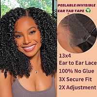 Beauty Forever Preeverything Glueless Frontal Wig 13X4 Kinky Curly Pre Cut Lace Front Wigs Bye Bye Knots Put On And Go Hd Lace