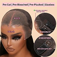 Beauty Forever Preeverything Glueless Frontal Wig 13X4 Kinky Curly Pre Cut Lace Front Wigs Bye Bye Knots Put On And Go Hd Lace