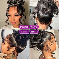 Phipeme 200 Density 360 Lace Front Wigs Human Hair 360 Body Wave Hd Transparent Lace Front Wigs Pre Plucked With Baby Hair Full