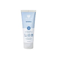 Aloe Up Mineral Sunscreen Lotion Spf 50 Broad Spectrum Uvauvb Sunscreen Protector For Face And Body With Gen2 Zinc Oxide