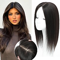 Aimeolyn Hair Toppers For Women 16Inch Hair Toppers For Women Real Human Hairbig Base Hair Toppers Top Hair Pieces For Women W