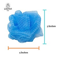 Loofah Lord 80 Blue Bath Or Shower Sponge Loofahs Pouf Mesh Wholesale Bulk Lot