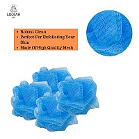 Loofah Lord 80 Blue Bath Or Shower Sponge Loofahs Pouf Mesh Wholesale Bulk Lot