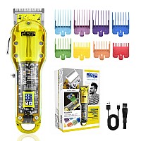 Dsp Cordless Professional Barber Clippers Quiet Hair Cutting Machine Longlasting Battery Ideal For Fades Barber Equipment