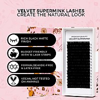 Llba Super Mink Eyelashes Extensions Multi Selections From 003 To 02 C Cc D Curl 715 Mm Length Mixed Tray Silk Eyelashes