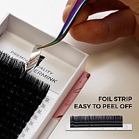 Llba Super Mink Eyelashes Extensions Multi Selections From 003 To 02 C Cc D Curl 715 Mm Length Mixed Tray Silk Eyelashes