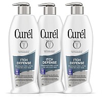 Curel Itch Defense Calming Body Lotion For Dry Itchy Skin Moisturizer With Advanced Ceramide Complex Provitamin B5 Shea Butt