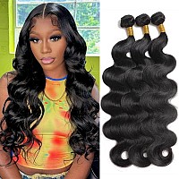 Body Wave Human Hair Bundles Body Wave Bundles Human Hair Brazilian Hair Bundles Double Weft Weave Bundles Human Hair Extensions