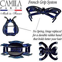 Camila Paris Cp3863 French Octopus Hair Clip For Women Strong Hold No Slip Grip Styling Claw Clip For Long Curly Wavy Hair M