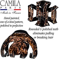 Camila Paris French Octopus Hair Clip Cp3866 3 X 25 Inch For Women With Thick Curly Wavy Hair Strong Hold Made In France