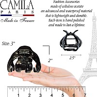 Camila Paris Cp3871 French Octopus Hair Clip For Women With Long Curly Hair Strong Hold No Slip Grip Styling Claw Clip Made