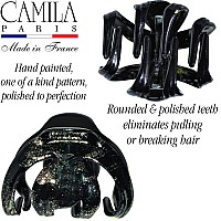 Camila Paris Cp3871 French Octopus Hair Clip For Women With Long Curly Hair Strong Hold No Slip Grip Styling Claw Clip Made