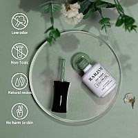 Rarjsm Sage Green Gel Nail Polish Sage Gray Gel Nail Polish 1Pcs 15Ml Green High Pigment Gel Polish Soak Off Uv Led Curing Requi