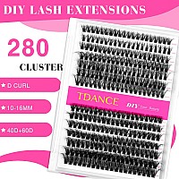 Cluster Lashes Diy Eyelash Extensions Lash Clusters Individual Reusable Soft Comfortable Diy Lash Extensions At Home40D60D1