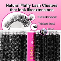 Cluster Lashes Diy Eyelash Extensions Lash Clusters Individual Reusable Soft Comfortable Diy Lash Extensions At Home40D60D1