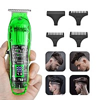 Dsp Cordless Trimmer Stainless Steel Blades 3 Guides Usb Rechargeable Led 2 Hours Charge For 120 Mins Use For Men Barber