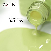 Canni Pastel Green Gel Nail Polish 1Pcs Macaron Lime Sage Light Green Gel Polish Bringt Mint Green Color Nail Polish Gel High G