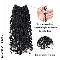 Toyotress Yanky Twist Crochet Hair 6 Inch 8 Packs 30 Strandspcs Pretwisted Fluffy Spring Mini Twist Short Bob Passion Twis