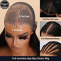 Beauty Forever 7X5 Bye Bye Knots Wear And Go Kinky Curly Wigs Precut Lace Front Wig Human Hair Glueless Wigput On And Go Beginn