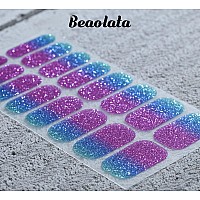 Beaolata Nail Polish Strips 32 Nail Wraps Nail Stickers Gel Nail Strips Easy Apply Remove Long Lasting Salon Quality Cal