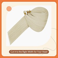 Full Shine Genius Weft Hair Extensions Human Hair Sew In Hair Extensions Hand Tied Weft Extensions Virgin Machine Remy Hair Exte