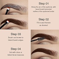 Tinted Thickening Eyebrow Mascara With Two Eyebrow Brushesbrow Fast Sculptwaterprooftransferproofeyebrow Tinting Kit Cruel