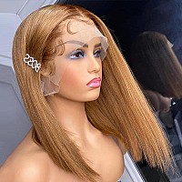 Huiwanyan Honey Blonde Wig Human Hair 13X4 Hd Lace Front Wigs Human Hair Pre Plucked 30 Color Lace Front Wigs For Black Women 1