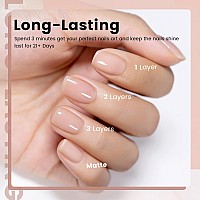 Rarjsm Rubber Base Gel Nail Polish Nude Spanish Pink Skin Tone Rubber Base Gel For Nails Natural Nude Color French Manicure Brus