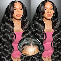 Uesoels Ready To Go Glueless Wigs Human Hair 6X4 Lace Closure Wigs Human Hair 12A Body Wave Lace Front Wigs Human Hair Unprocess