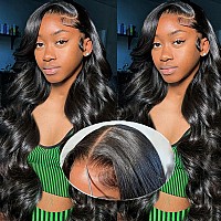 Uesoels Glueless Wigs Human Hair Pre Plucked Pre Cut 30 Inch Body Wave Lace Closure Wigs Human Hair 12A 200 Density Ready To Go